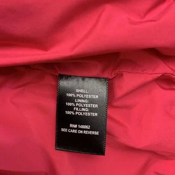 Torrid Vest Womens 4 Pink Hooded Quilted Puffer Full Zip Pockets Warm Insulated - Picture 7 of 14